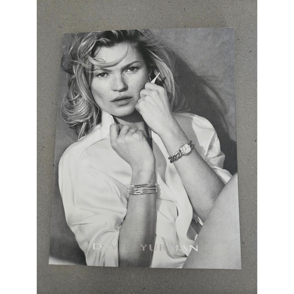 Vintage 2014 & 2015 David Yurman Spring Catalogs (2) with Kate Moss